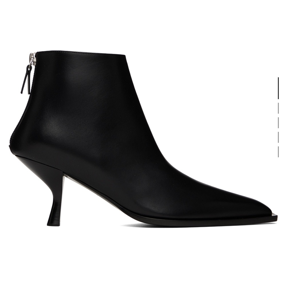 The Row Black Coco Ankle Boots 38.5 NEW